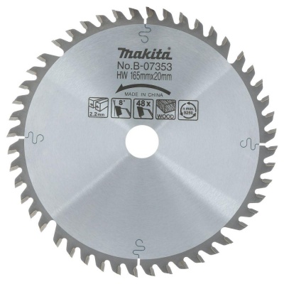 165mm tct skillsaw blade for wood